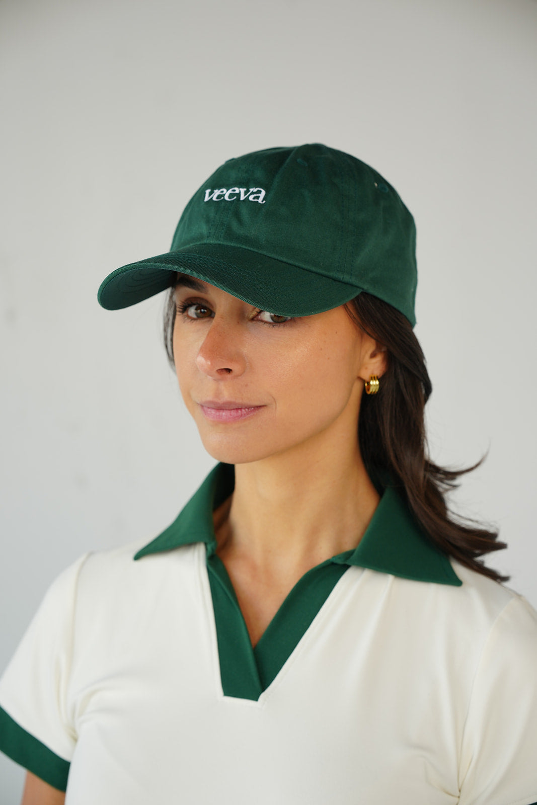 veeva Dad Hat - Hunter Green